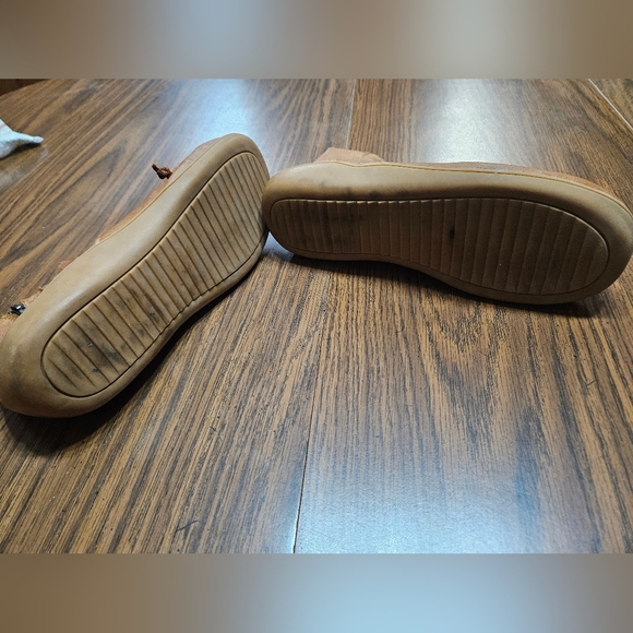 Source Unknown Tan Leather Ankle Boots - Picture 3 of 9